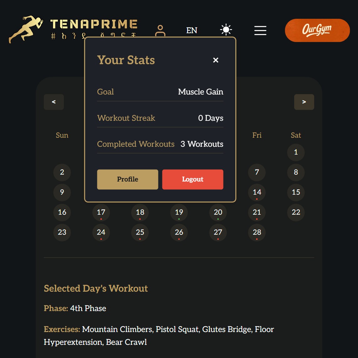 Fitness Tracking